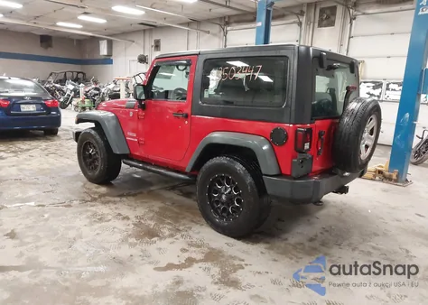 2012 Jeep Wrangler Sport from USA, damaged, VIN 1C4AJWAG1CL204406